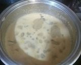 Foto del paso 2 de la receta: Crema de amaranto con caldo de verduras y setas