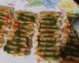 पास्ता पिज़्ज़ा (pasta pizza recipe in Hindi) रेसिपी चरण 4 फोटो