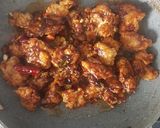 A picture of step 4 of General Tso's Chicken.