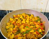 A picture of step 10 of Veg Macaroni.