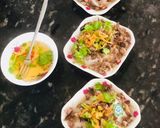 Hình bước làm 5 của món Bánh đúc nóng không vôi & hàn the!