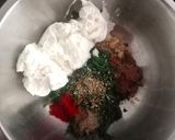 A picture of step 2 of Christmas Tree Bread.