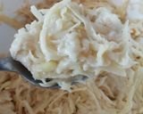 Sajtos - tejfölös tócsni recept fázis 3 fotója