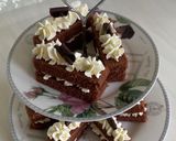 A picture of step 7 of Chocolate semolina mini cakes.