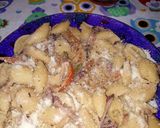 Foto del paso 5 de la receta: Fideos con vegetales y calamar a la crema! Fácil y rápido