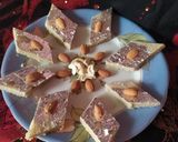 A picture of step 6 of Kaju and Badam Katli (Cashew and Almond Fudge).