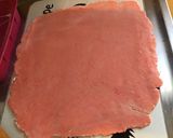 Une image de l'étape 2 de Flan pâtissier aux cranberries fraîches pâte brisée à la fraise.