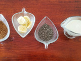 Pudin de choco chía y plátano