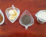 Foto del paso 1 de la receta: Pudin de choco chía y plátano