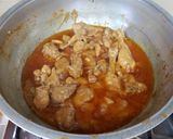 A picture of step 4 of Chicken ka salan.