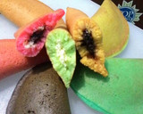 Foto langkah ke 7 dari resep Martabak lenggang/martabak lipat RAINBOW anti gagal KEKINIAN.