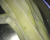 Foto del paso 4 de la receta Canelón de Calabacín, relleno de carne en tomate(restos del puchero)