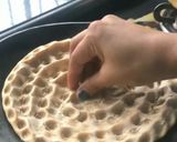 A picture of step 3 of Khoba roti.