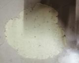 A picture of step 6 of Meethi tikkiya.