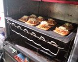A picture of step 2 of Mini cream-cracker pizza #goldenapron23 #week8 #playoff.