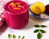 चुकंदर सेब स्मूदी (chukandar seb smoothie recipe in Hindi) रेसिपी चरण 5 फोटो