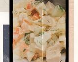 Hình bước làm 3 của món Salad Nga