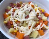 Hình bước làm 5 của món Salad Nga - Đơn Giản Mà Ngon Bất Ngờ