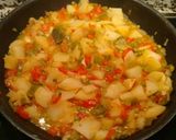 A picture of step 2 of Easy Garden-Style Hake.
