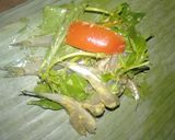 Foto langkah ke 4 dari resep Pepes ikan teri basah.