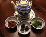 A picture of step 2 of California Farm White Tea Infusion with dried fruits & raisins.