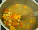 A picture of step 5 of Chickpeas soup (vegan).