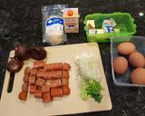 Foto langkah ke 1 dari resep Keto Egg Casserole (Panggangan telur, sosis panggang ketofy).