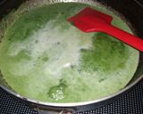 A picture of step 3 of Spinach Soup.