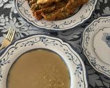 Foto del paso 7 de la receta: Pollo rebozado al estragón y sopa de estrellitas …