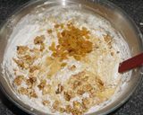 A picture of step 2 of Banana Bread with Walnuts and Golden Raisins.