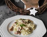 Foto del paso 11 de la receta Cardo con rebozuelos y salsa de almendras