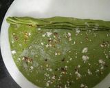 A picture of step 6 of Palak Lachha Paratha (Layered Spinach Paratha).