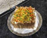 عکس مرحله 3 از دستور کیک مرغ