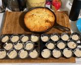 A picture of step 7 of Strawberry Rhubarb Upside Down Cake (And Muffins).