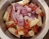 A picture of step 1 of Matoke.