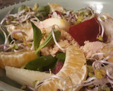 Foto del paso 2 de la receta: Ensalada de atún con remolacha, peras y mandarina