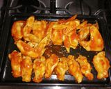 Foto del paso 4 de la receta: Alitas de pollo en salsa BBQ 😳🥵🧂