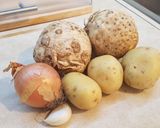 Zellerkrémleves recept fázis 1 fotója