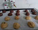 Gambar langkah 3 resipi Assorted Soft Cookies.