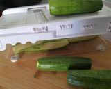 Une image de l'étape 1 de Tartelettes cœur de courgettes.