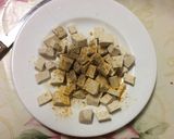 Foto del paso 1 de la receta Ensalada ligera de espinacas, setas y tofu