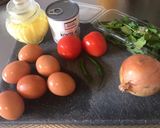 A picture of step 1 of Egg Masala curry.