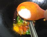 A picture of step 4 of Lemon Rice with leftover rice.