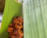 Foto langkah ke 5 dari resep Pepes ikan cakalan suwir.