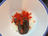 Sticky hoisin beef meatballs with sesame veg