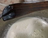 A picture of step 9 of No machine Fig and Cinnamon Ice-cream garnished with cookies.