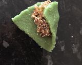 A picture of step 6 of Kaju Paan(Cashew sweet).