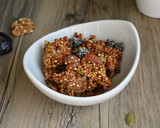 Foto del paso 11 de la receta: Granola sin gluten de quinoa hinchada con almendras y ciruelas