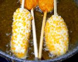 Foto langkah ke 6 dari resep Corndog sosis mozarella.