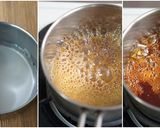 電鍋也可輕鬆做出京都味の抹茶布丁蛋糕【一起吃有機】的食譜步驟2照片